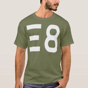 Camiseta E8 Simulação Teoria de Física Quântica Dimens