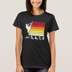 Camiseta E 5 6 7 8 Balé Ballerina