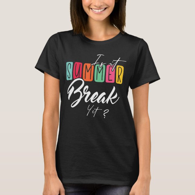 Camiseta É A Break De Verão? (Frente)