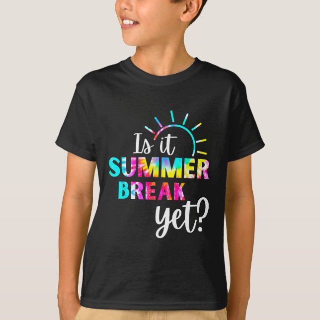 Camiseta É A Break Summer Ainda Apreciação 1 (Frente)