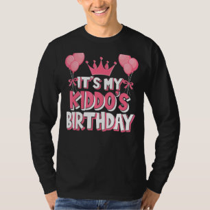 Camiseta É a Celebração de Aniversário do Meu Filho