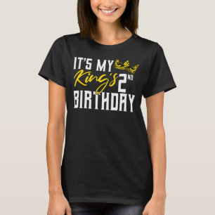 Camiseta É a Celebração do Dia do segundo aniversário do Me
