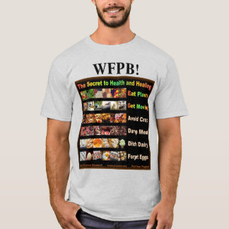 Camiseta É a Comida! T-Shirt WFPB