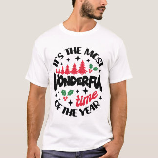 Camiseta "É a época mais maravilhosa do ano"