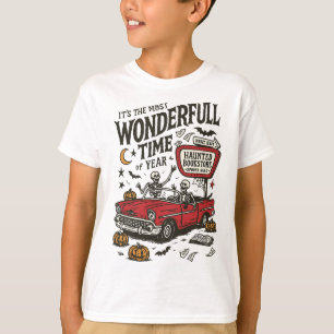 Camiseta É a época mais maravilhosa do ano do Halloween Ske