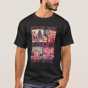 Camiseta É a época mais maravilhosa do ano do trunfo