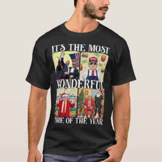 Camiseta É a época mais maravilhosa do ano Trump Chr