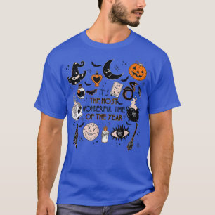 Camiseta É a época mais maravilhosa do Dia das Bruxas