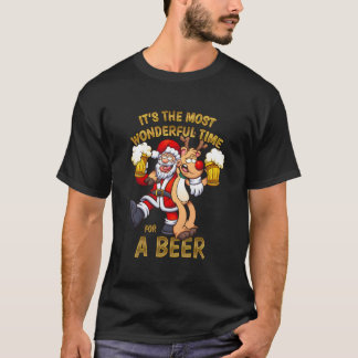 Camiseta É A Época Mais Maravilhosa Para Uma Cerveja