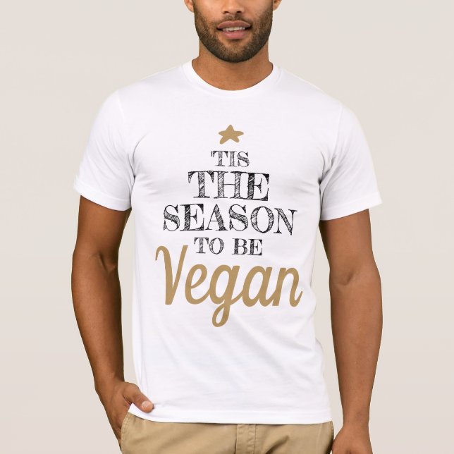 Camiseta É a estação de Vegan (Frente)
