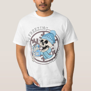 Camiseta É a estação do Congelando