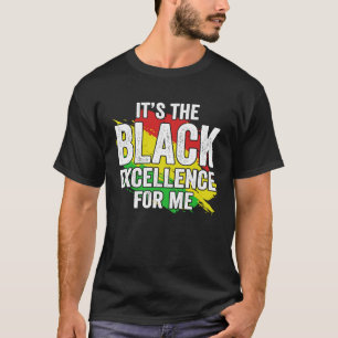 Camiseta É a excelência negra para mim