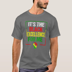 Camiseta É a excelência negra para mim - História negra M
