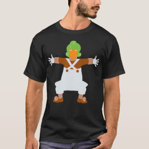 Camiseta E A Fábrica De Chocolate Lone Oompa Loompa