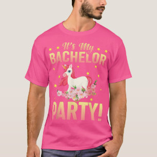 Camiseta É a Festa de Despedida de Solteiro do Noivo Funny