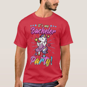 Camiseta É a festa de solteiro do noivo