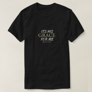 Camiseta É a graça dele para mim, camiseta, preto, branco
