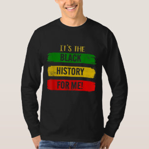 Camiseta É a história negra para mim - História negra Mont