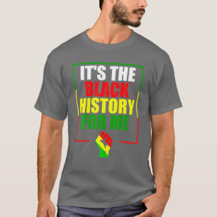 Camiseta É a história negra para mim - História negra Mont