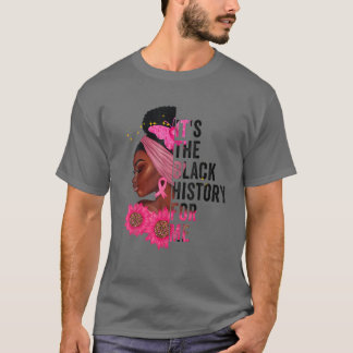 Camiseta É a história negra para mim, um mito africano mela