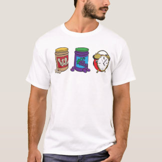Camiseta É a hora da geleia da manteiga de amendoim!