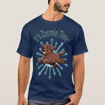É a Hora do Zoomie Chocolate Lab