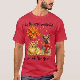 Camiseta É a mais maravilhosa Bomba do Autumn Time Yorkshir