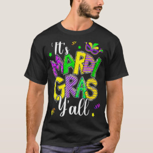 Camiseta É a Mardi Gras Yall Mardi Gras Party Carniva