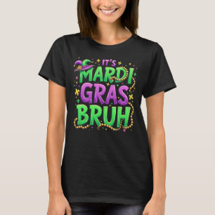 Camiseta É a Máscara do Partido Mardi Gras Yall Tshirt Mard