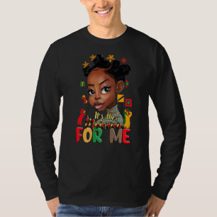 Camiseta É a Melanina para mim História Negra Laca Africana