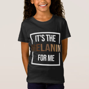 Camiseta É a Melanina para mim, Orgulho do Mês da História