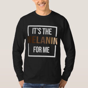 Camiseta É a Melanina para mim, Orgulho do Mês da História