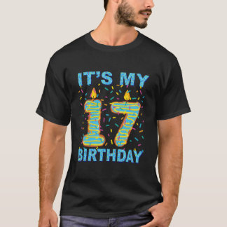 Camiseta É A Minha 17ª Rosquinha Doce De 17 Anos