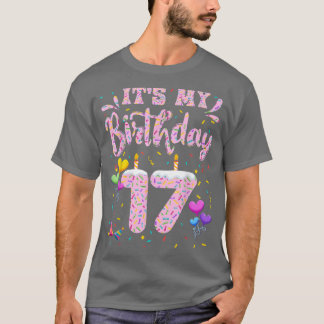Camiseta É a minha 17.ª garota de aniversário, Dona de Noit