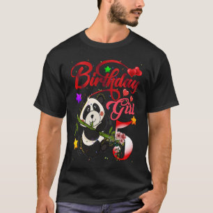 Camiseta É a minha 5 de Aniversário Panda de 5 anos