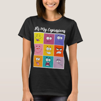 Camiseta É a minha expressão V2