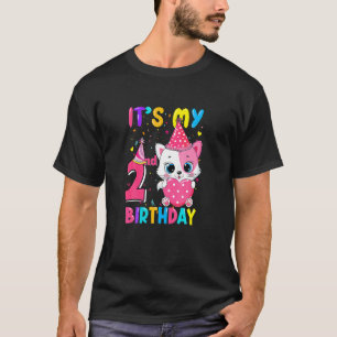 Camiseta É A Minha Garota segundo aniversário De Aniversári