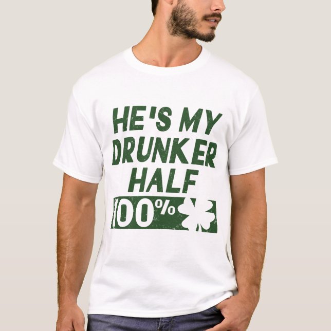 CAMISETA É A MINHA METADE SECA (Frente)
