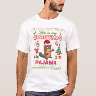 Camiseta É a Minha Pijama de Natal