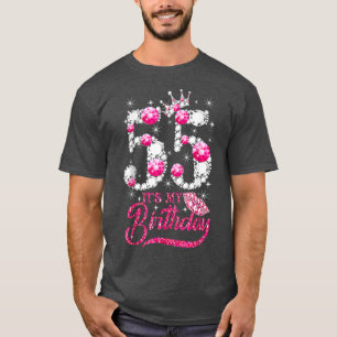 Camiseta É a minha rainha do 55.º aniversário, Calçados de