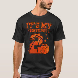 Camiseta É a minha segundo aniversário Garota de 2 anos de 