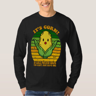 Camiseta É a moda de milho, é milho