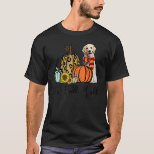Camiseta É a queda de vocês, Labrador Retriever Leopard Pum