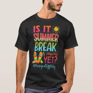 Camiseta É A Summer Break, Ainda Principal, Do Duty Summer