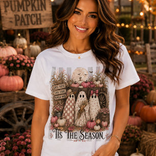 Camiseta É a Temporada Fadas Assustadoras do Campo de Abóbo