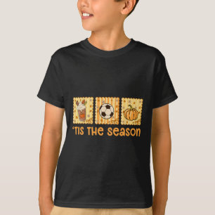 Camiseta É a Temporada Outono Temporada Abóbora Especiarias