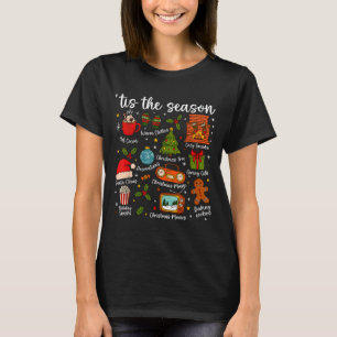 Camiseta É a Temporada para Mulheres Homens Meninos Juventu