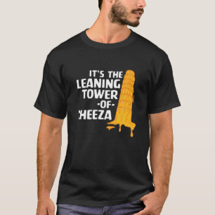 Camiseta É a torre tenente do queijo Engraçado.