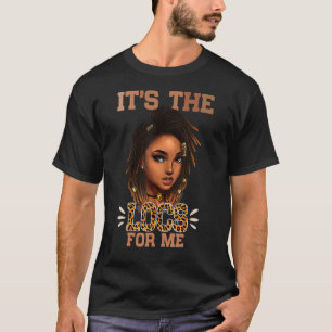 Camiseta É a trava para mim Leopard Melanin Black Mulher L