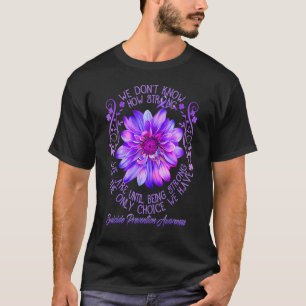 Camiseta É A Única Opção Que Temos Pela Prevenção Do Suicíd